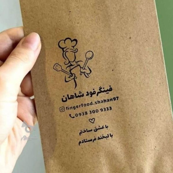 مهر سایز بزرگ بسته بندی